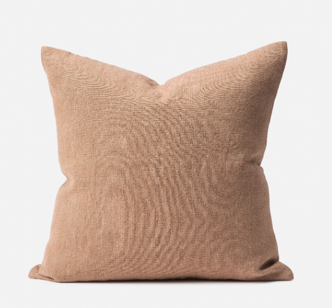Heavy Linen Jute Cushion Quinoa